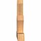 Ekena Millwork Richland Timber Gable Bracket, Western Red Cedar, 36"W x 23"H x 3 1/2"D x 3 1/2"F, 15/12 Pitch GBW036X23X0404RIC00SWR - alternate 5